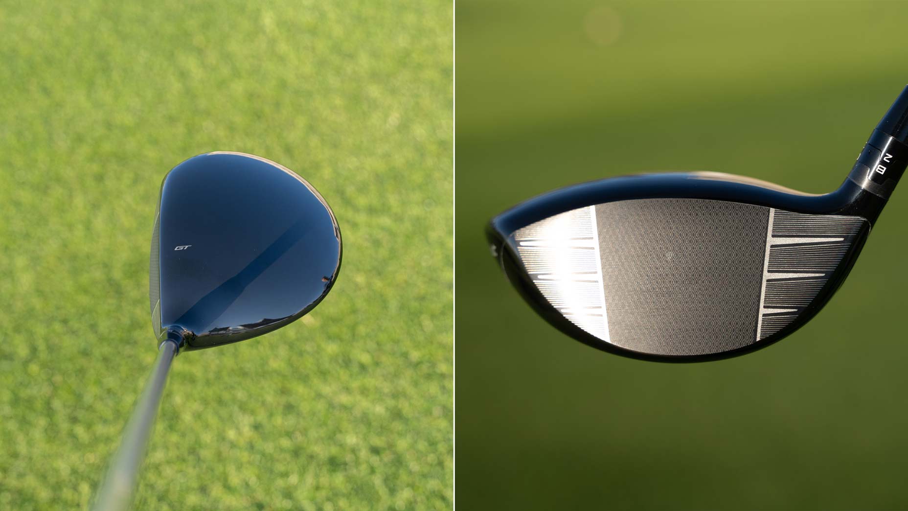 Titleist GT1 Driver face and address.