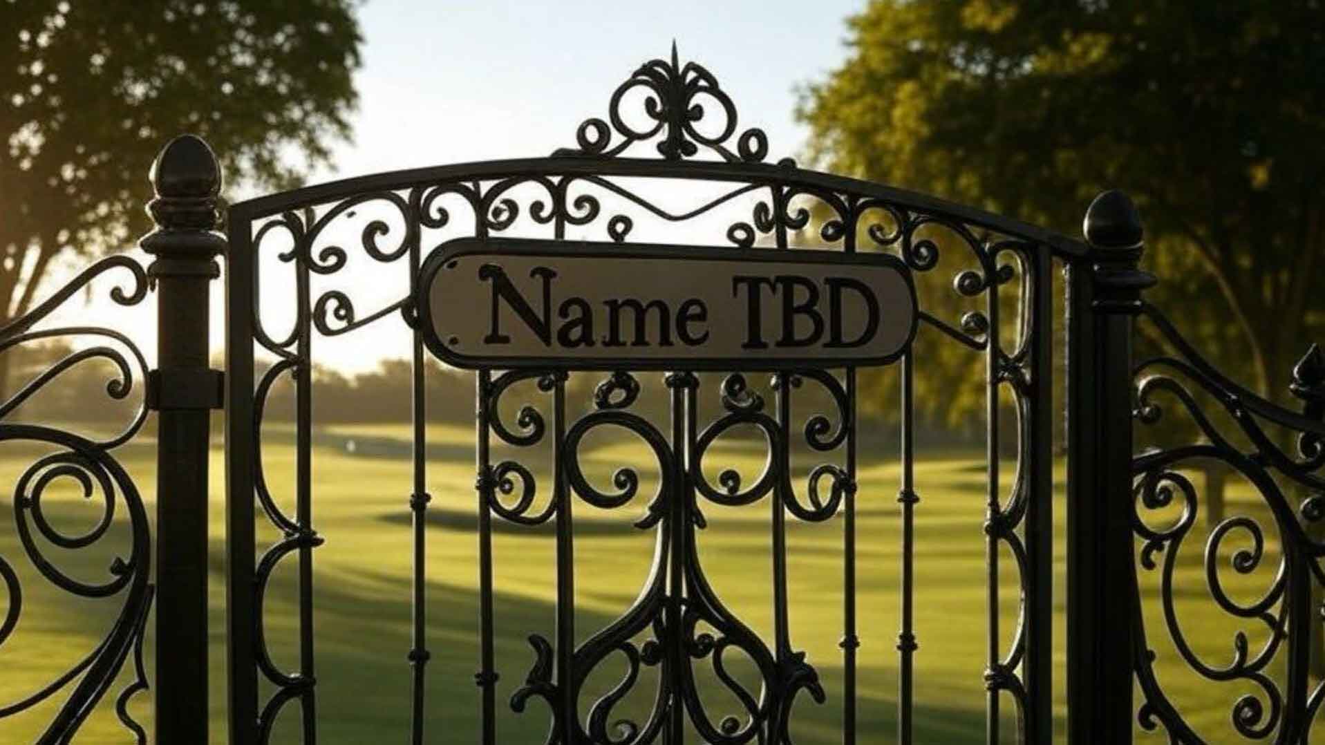 Naming a golf course? It can be harder than building one