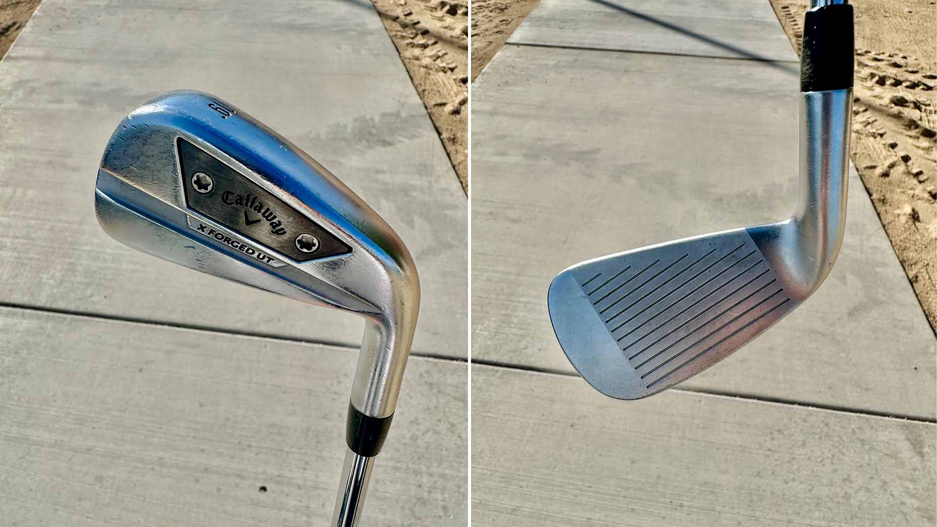 Min Woo Lee's Callaway 2-iron.