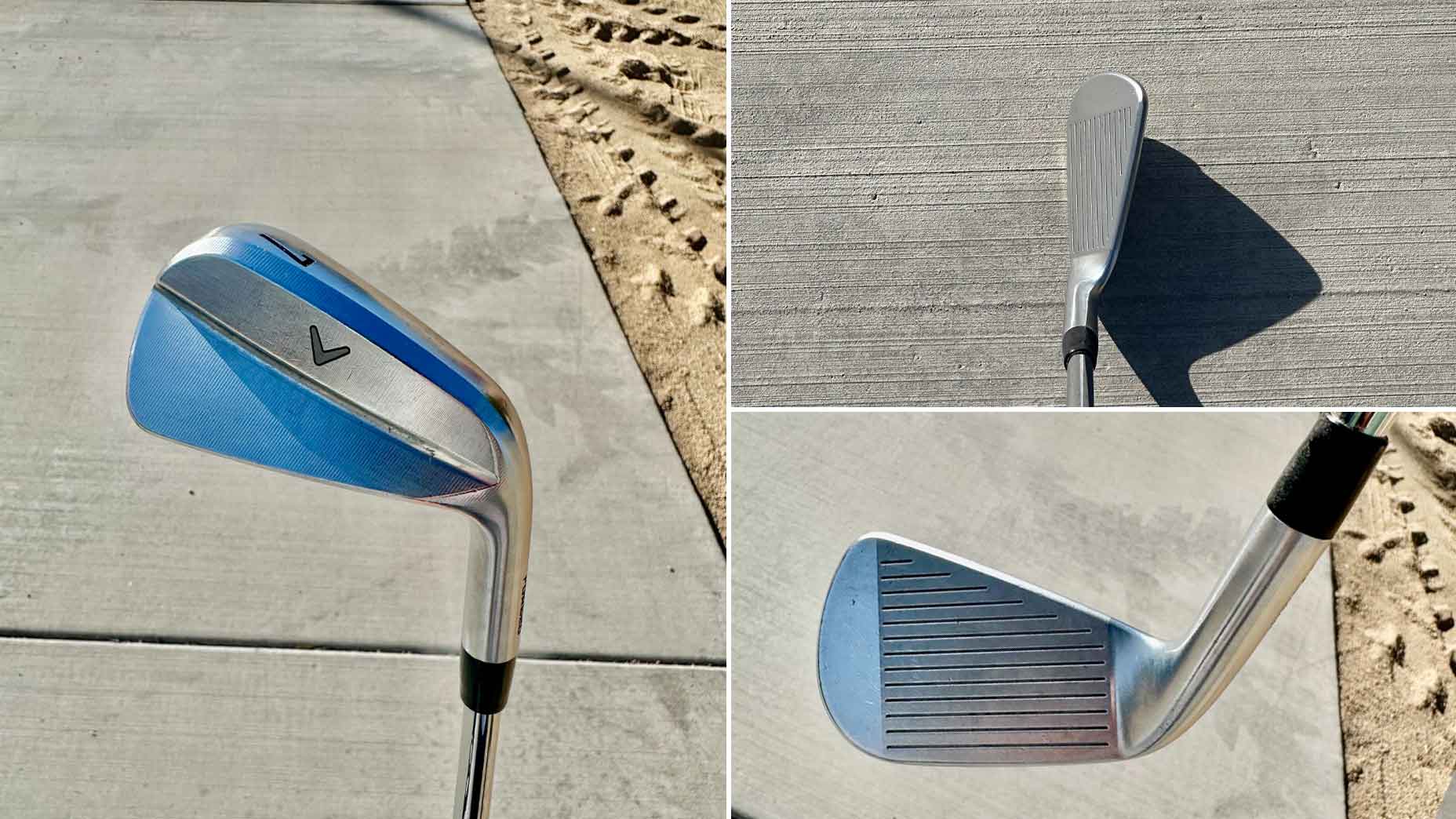 Min Woo Lee's one-off set of Callaway Apex irons.