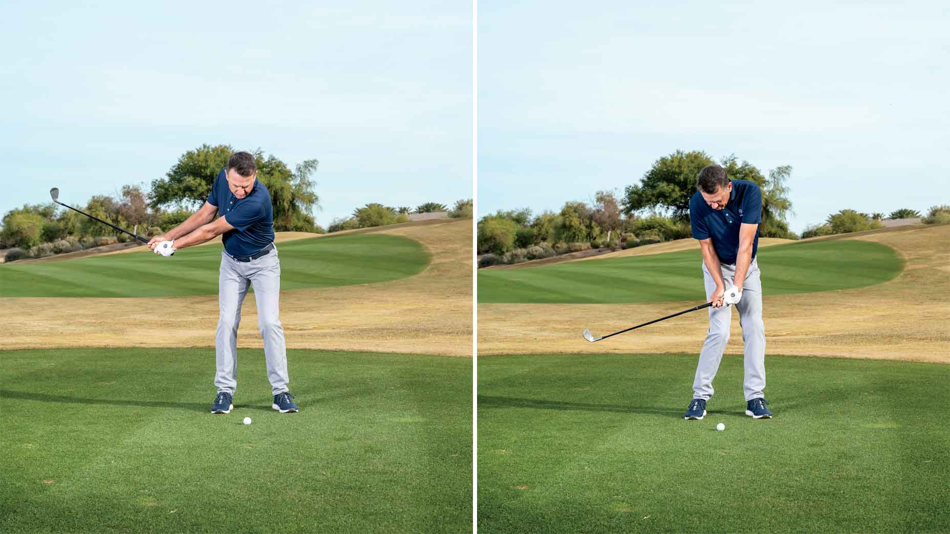 Stop straightening your trail arm before impact for better contact