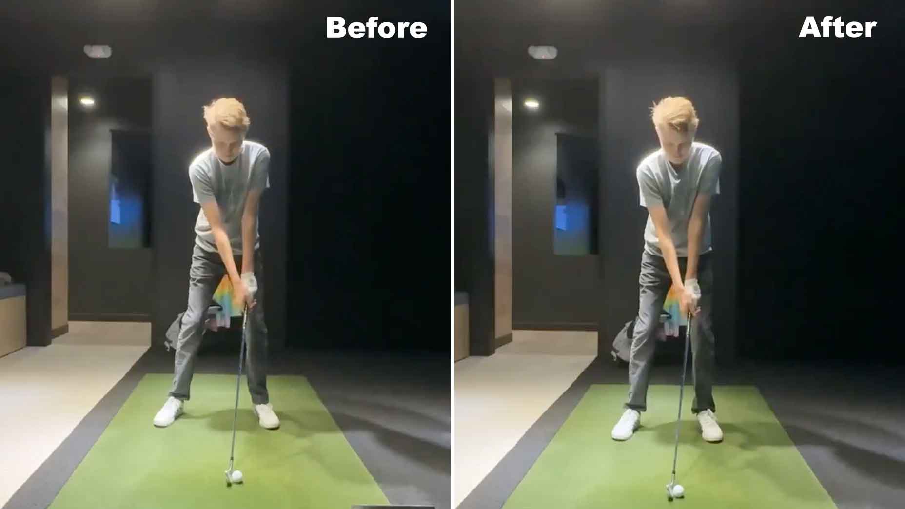 zephyr melton before and after swing shots