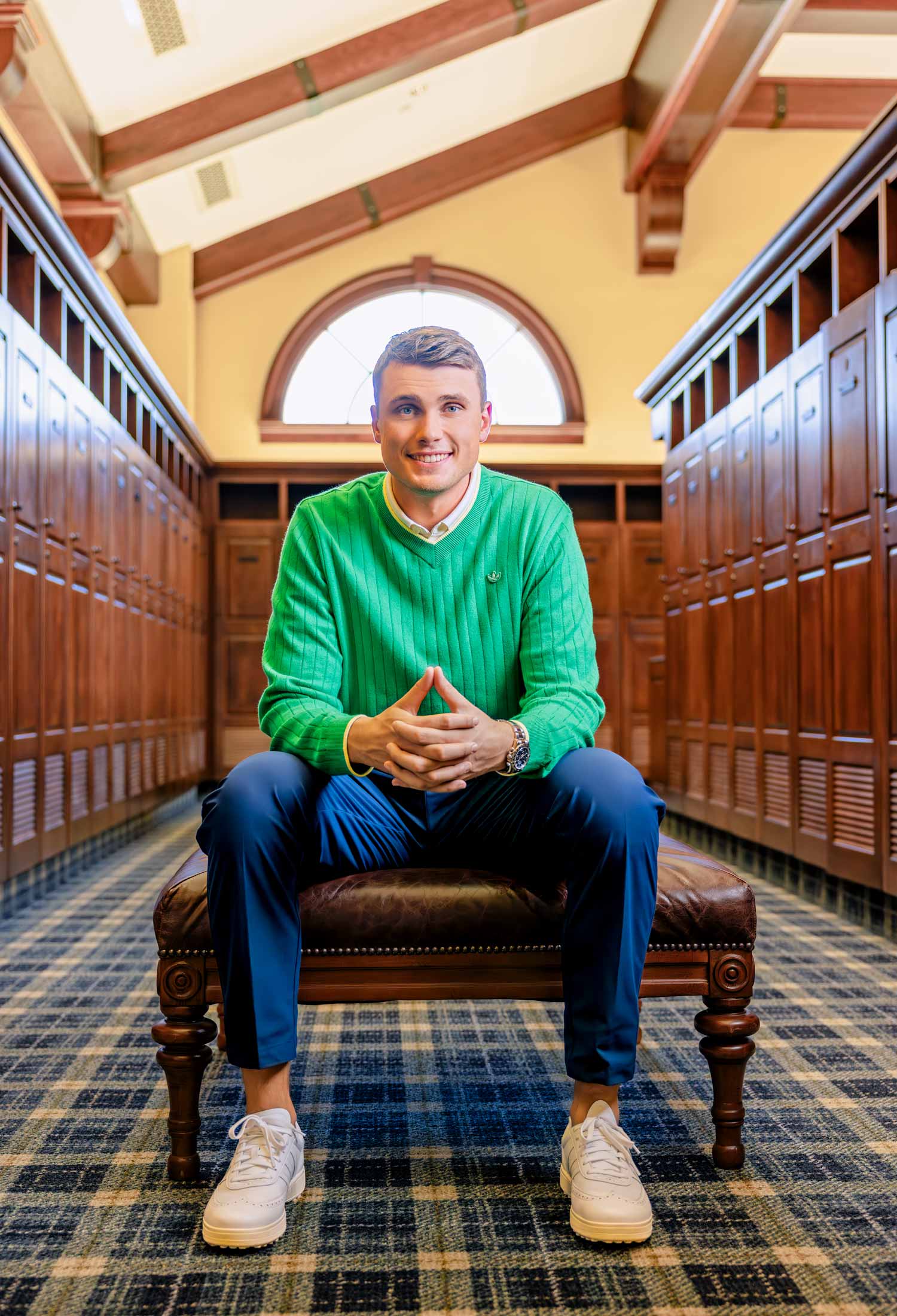 Ludvig Åberg at TPC Sawgrass.