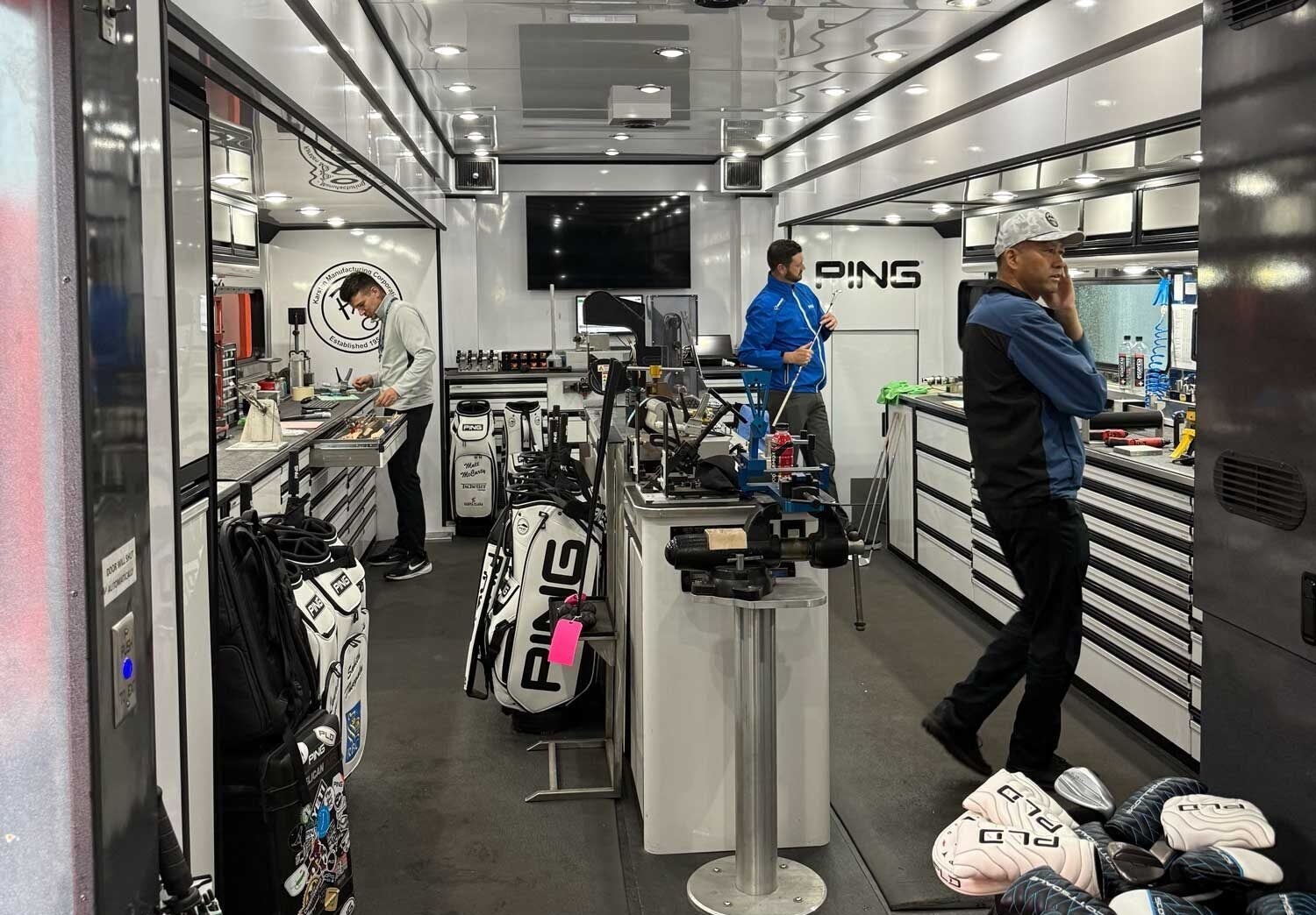 An inside look at Ping tour truck