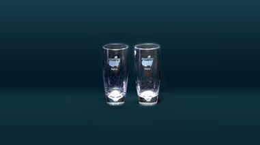Masters Tournament Crystal Goblets