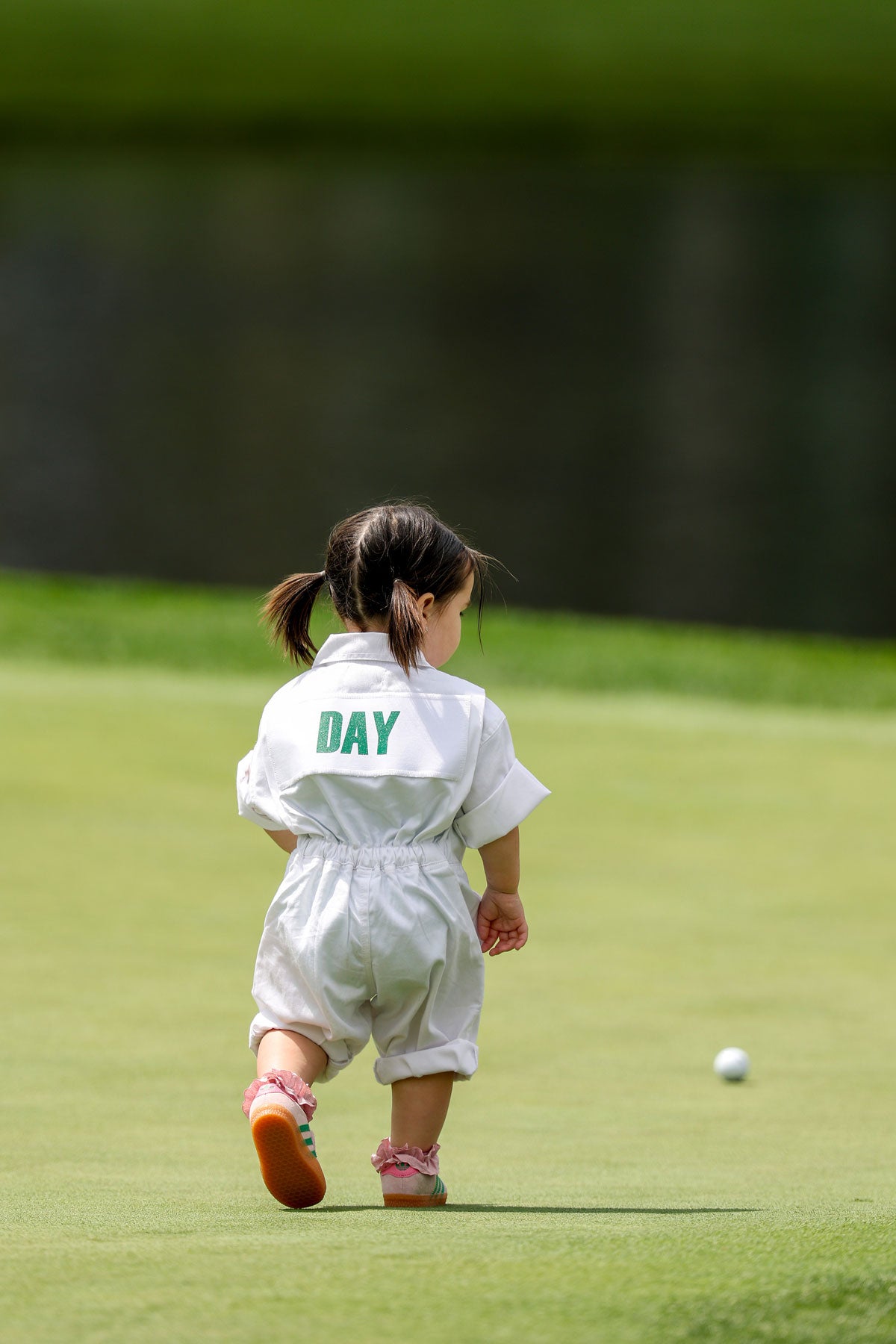 The Day family at the Par-3 Contest
