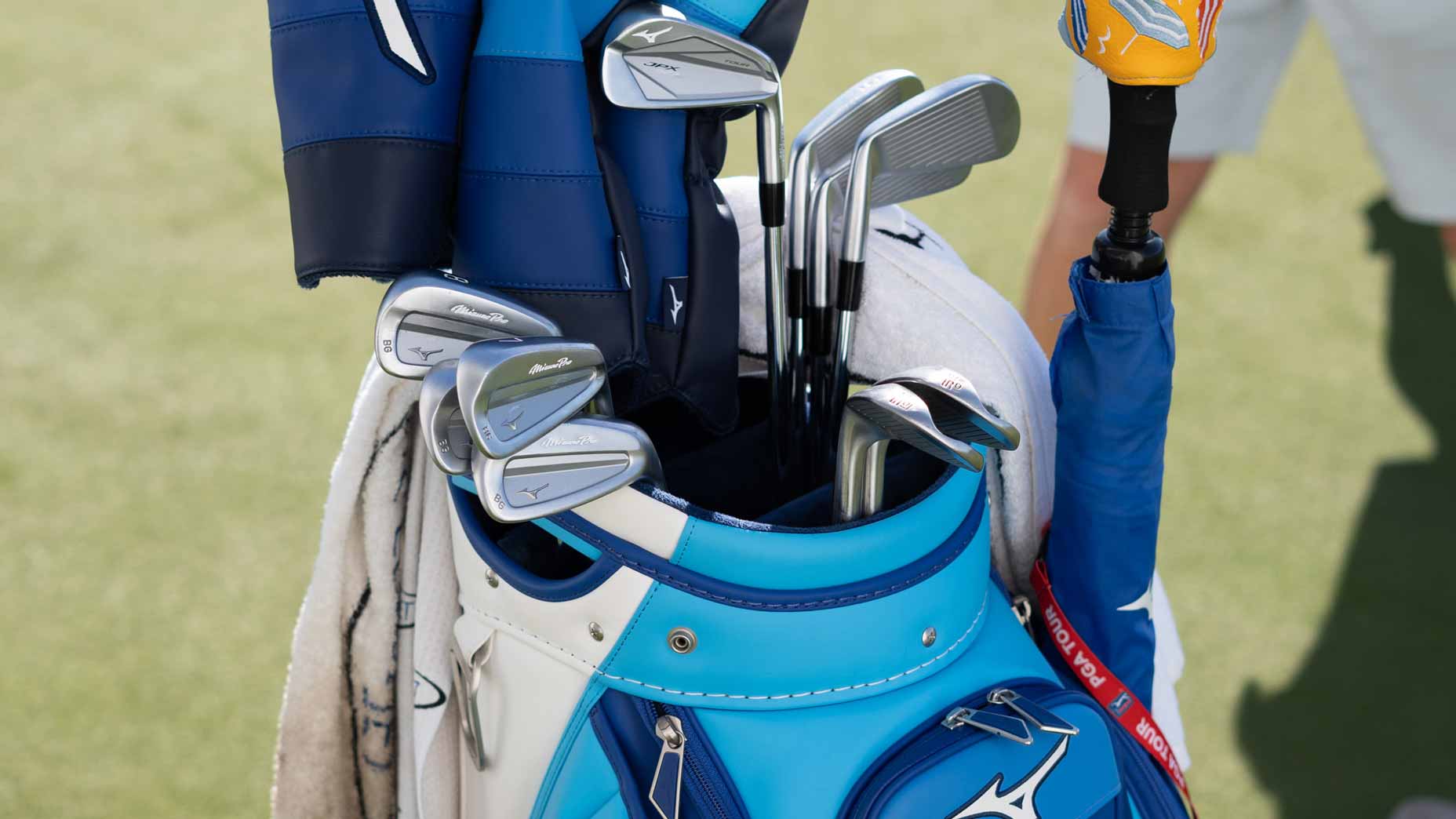PGA Tour pro Ben Griffin's golf bag.