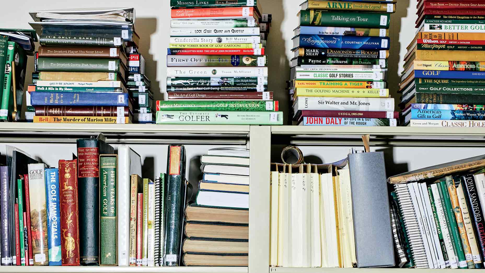 Some of the archive’s books date back to the 1860s.