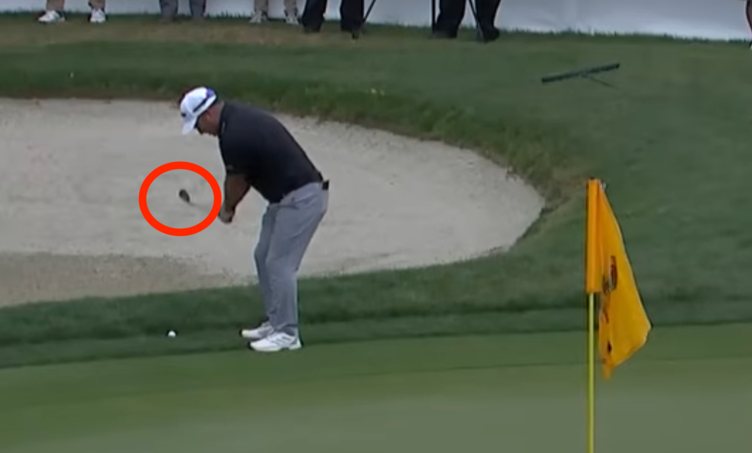 ryan fox hits chip shot during the myrtle beach classic