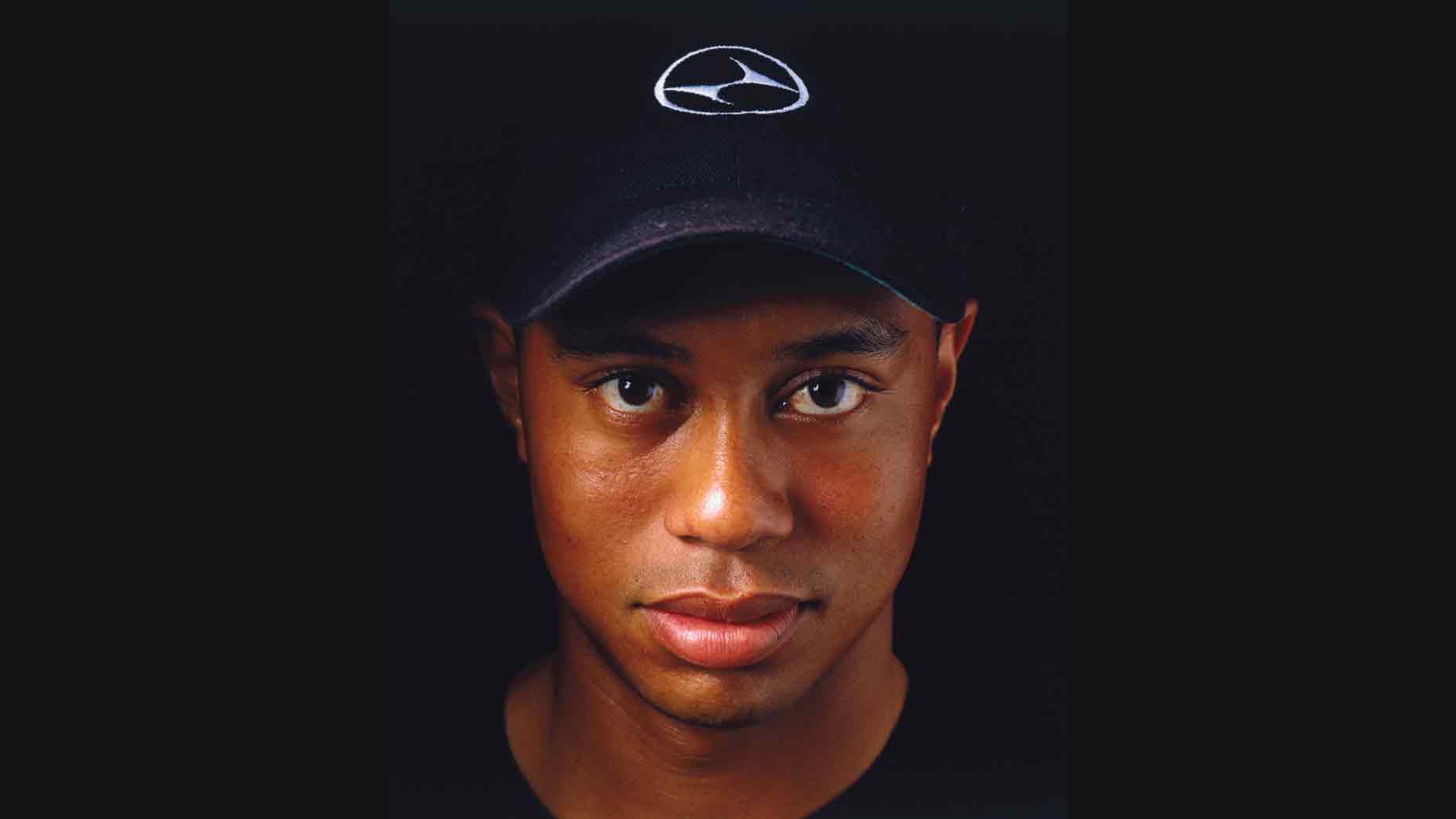 Tiger Woods portrait on 2000/2001