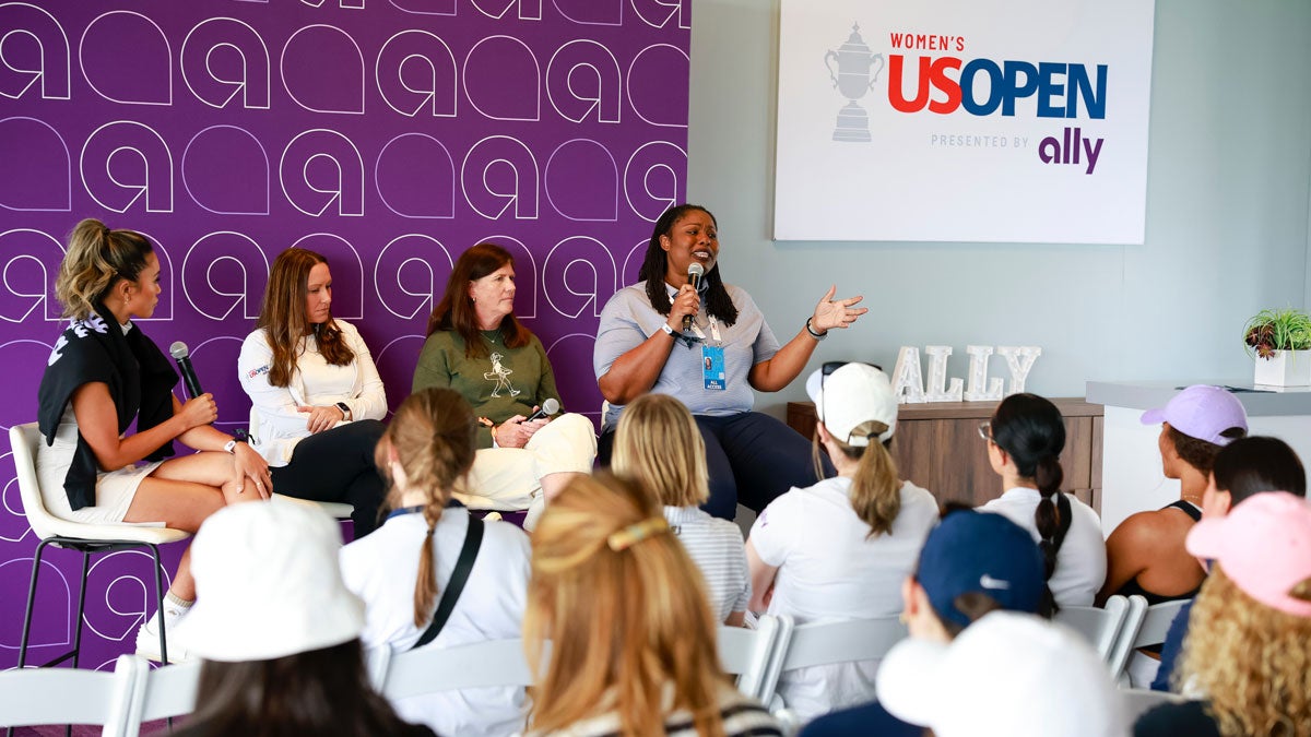 The Golf With Us Presented by Ally leadership panel