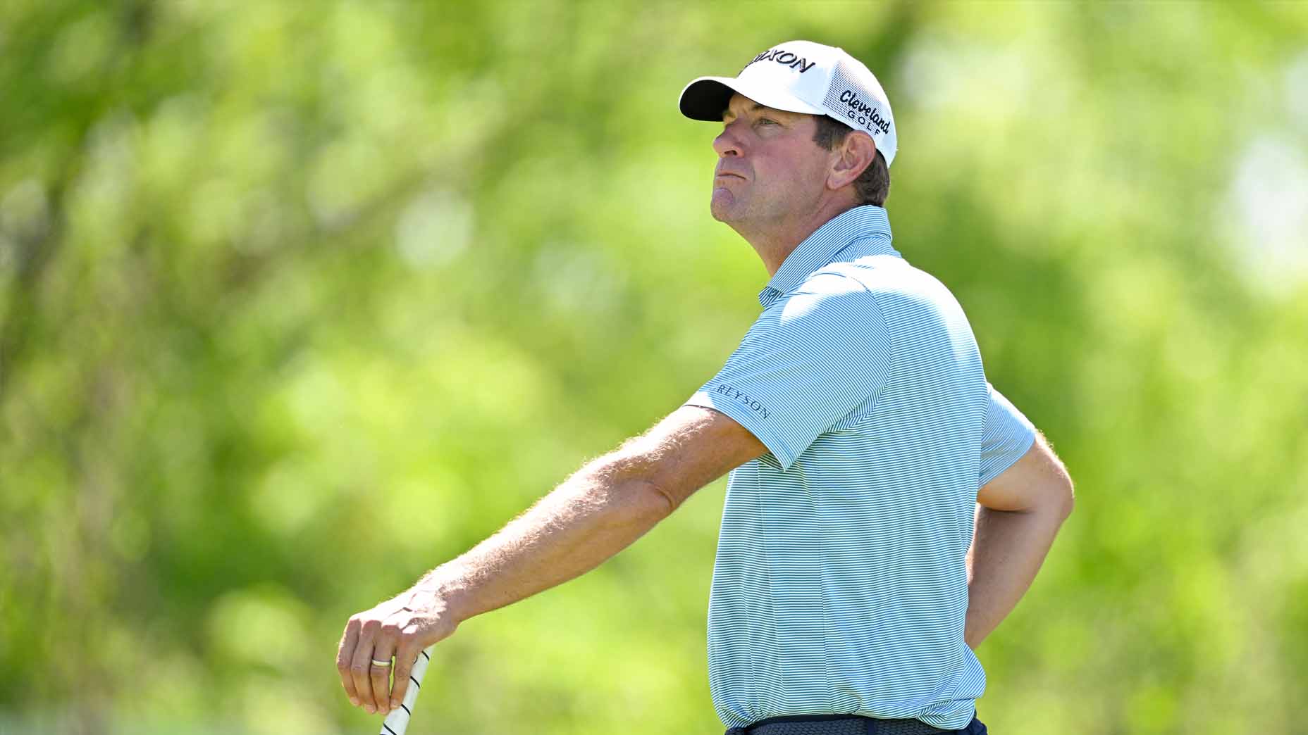 Lucas Glover looks on during the 2025 Truist Championship