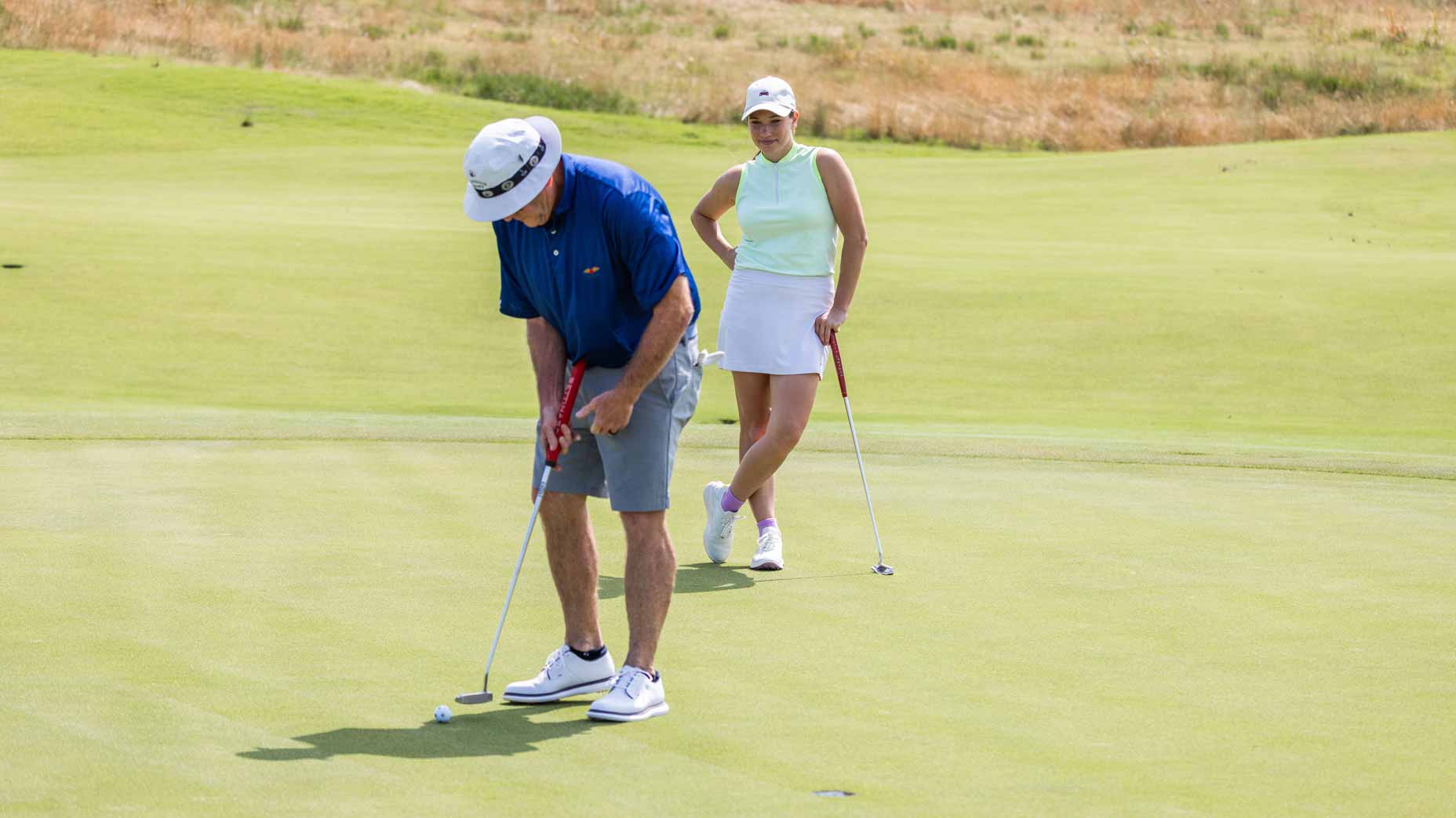 The best Father's Day gift? Playing in a golf tournament with my dad