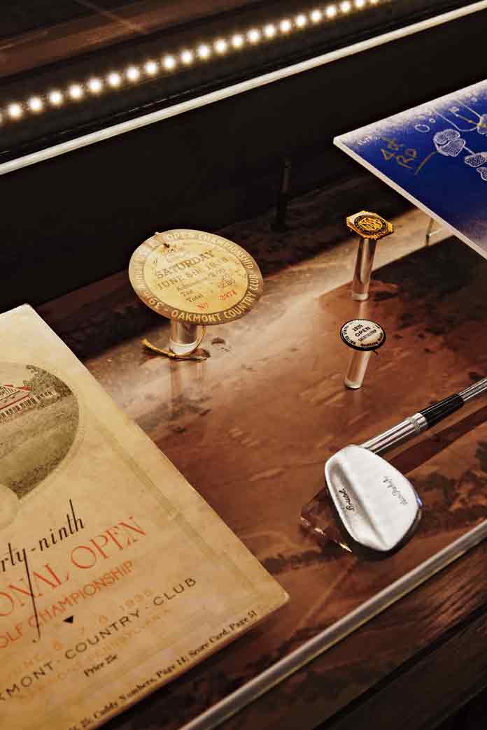 Enter History Hall and walk back through time to relive Oakmont’s past U.S. Opens and the players who survived them