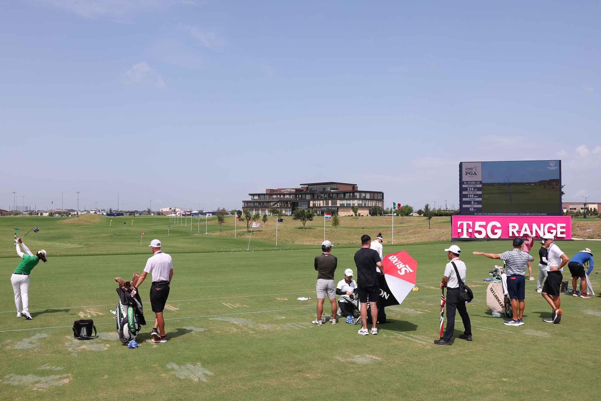 practice range at kpmg women's pga championship
