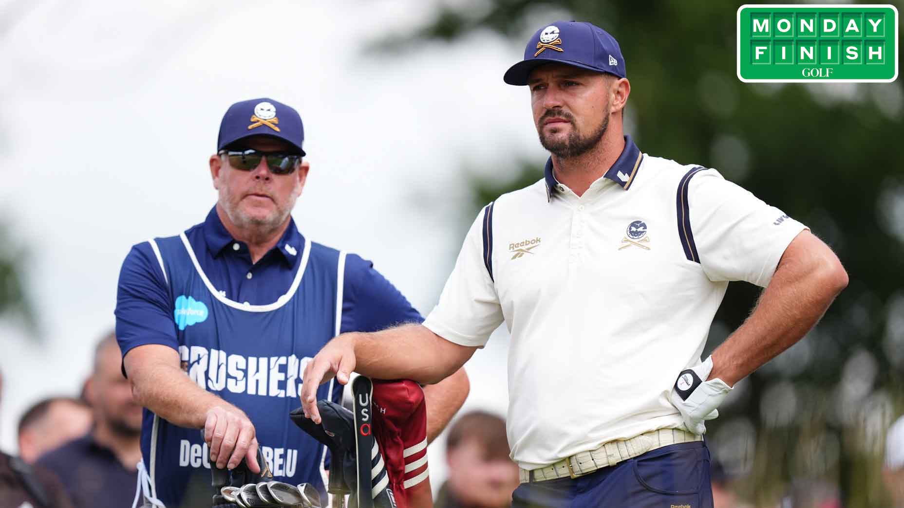 Bryson DeChambeau's fill-in caddie Tim Tucker made a surprise exit from Kurt Kitayama's bag — and then Kitayama won.