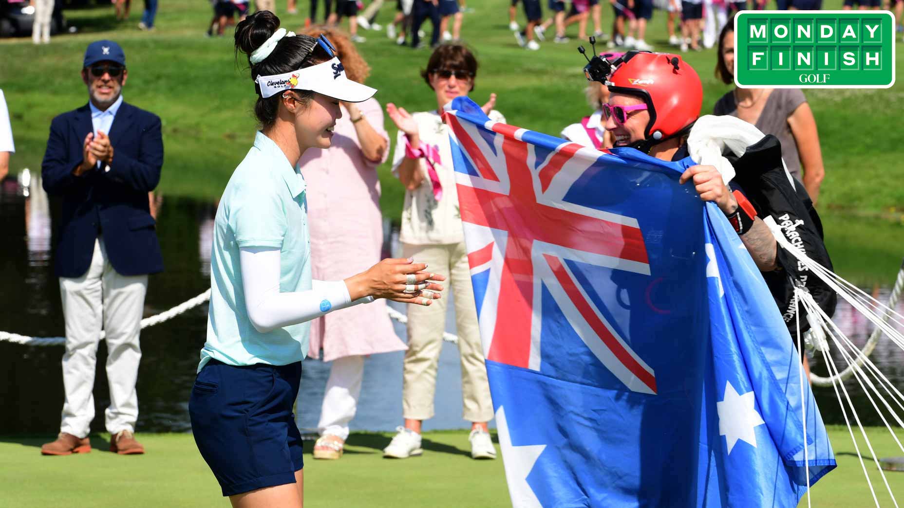 Grace Kim won the Evian Championship in mind-blowing fashion.