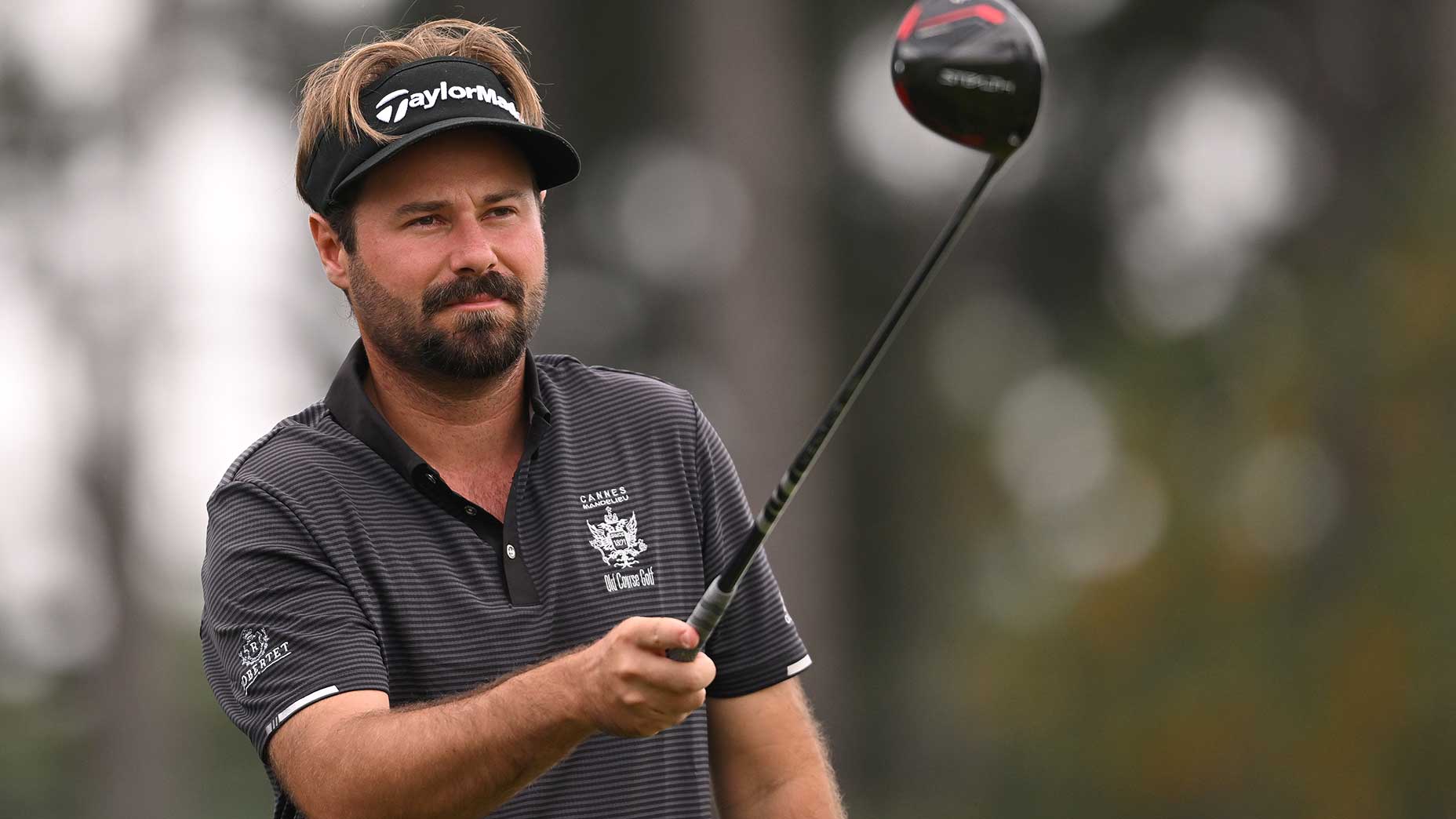 Victor Dubuisson pictured during the D+D Real Czech Masters at Albatross Golf Resort in August 2022.