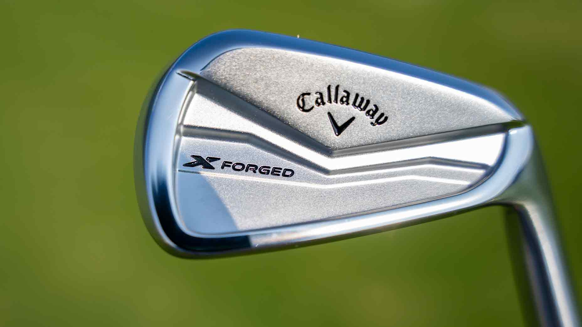 The back of the X Forged irons.
