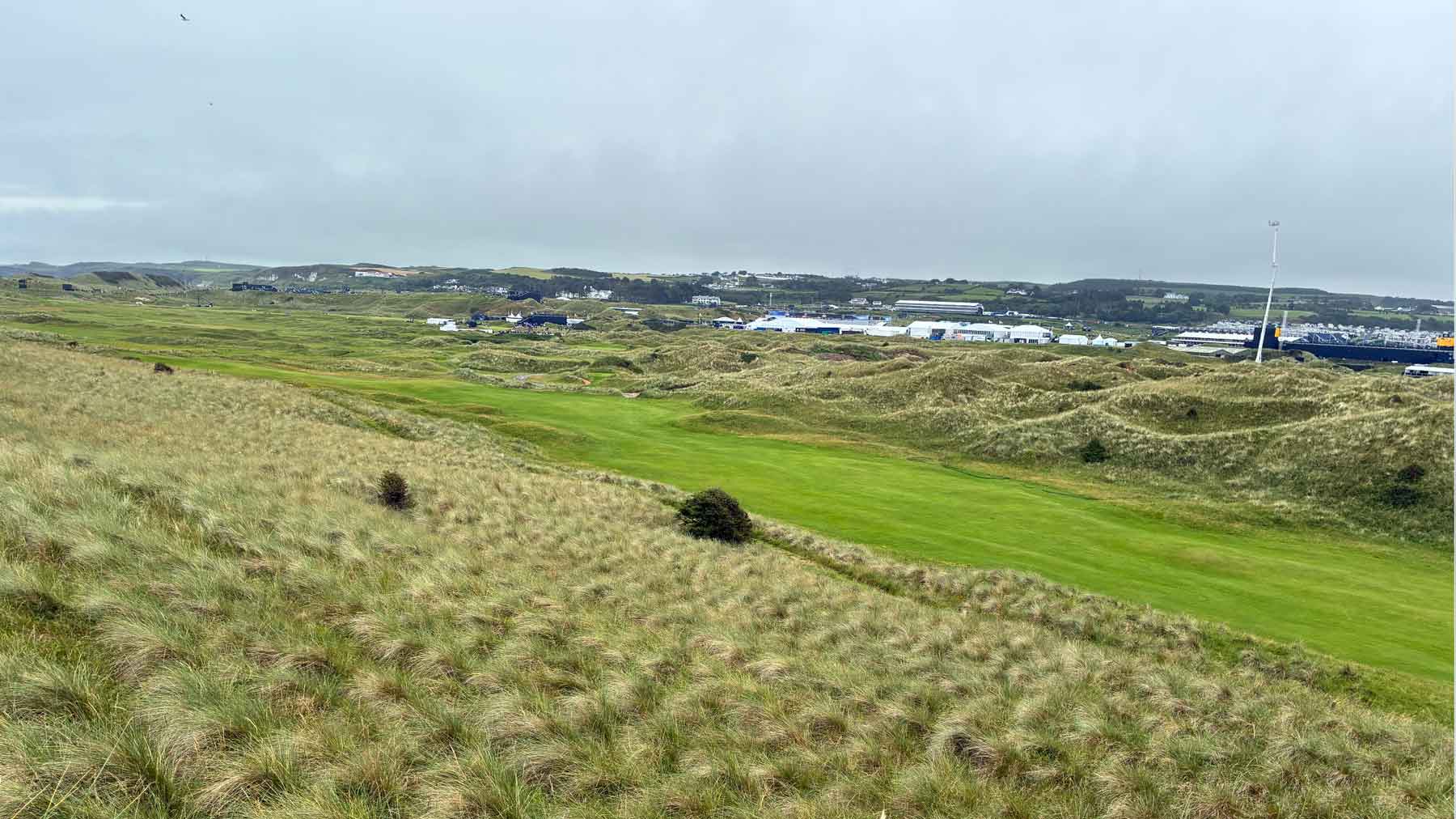 valley course at portrush during Open Championship week