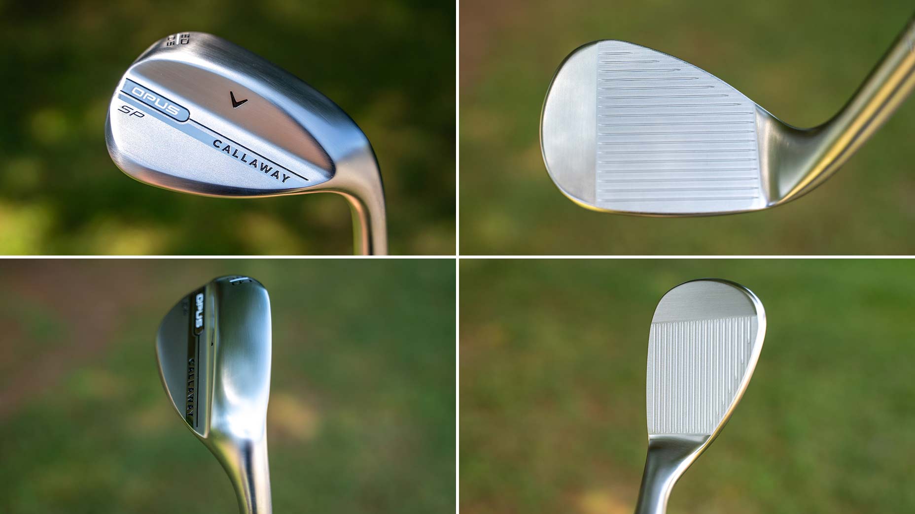 Callaway Opus SP wedge from all angles.