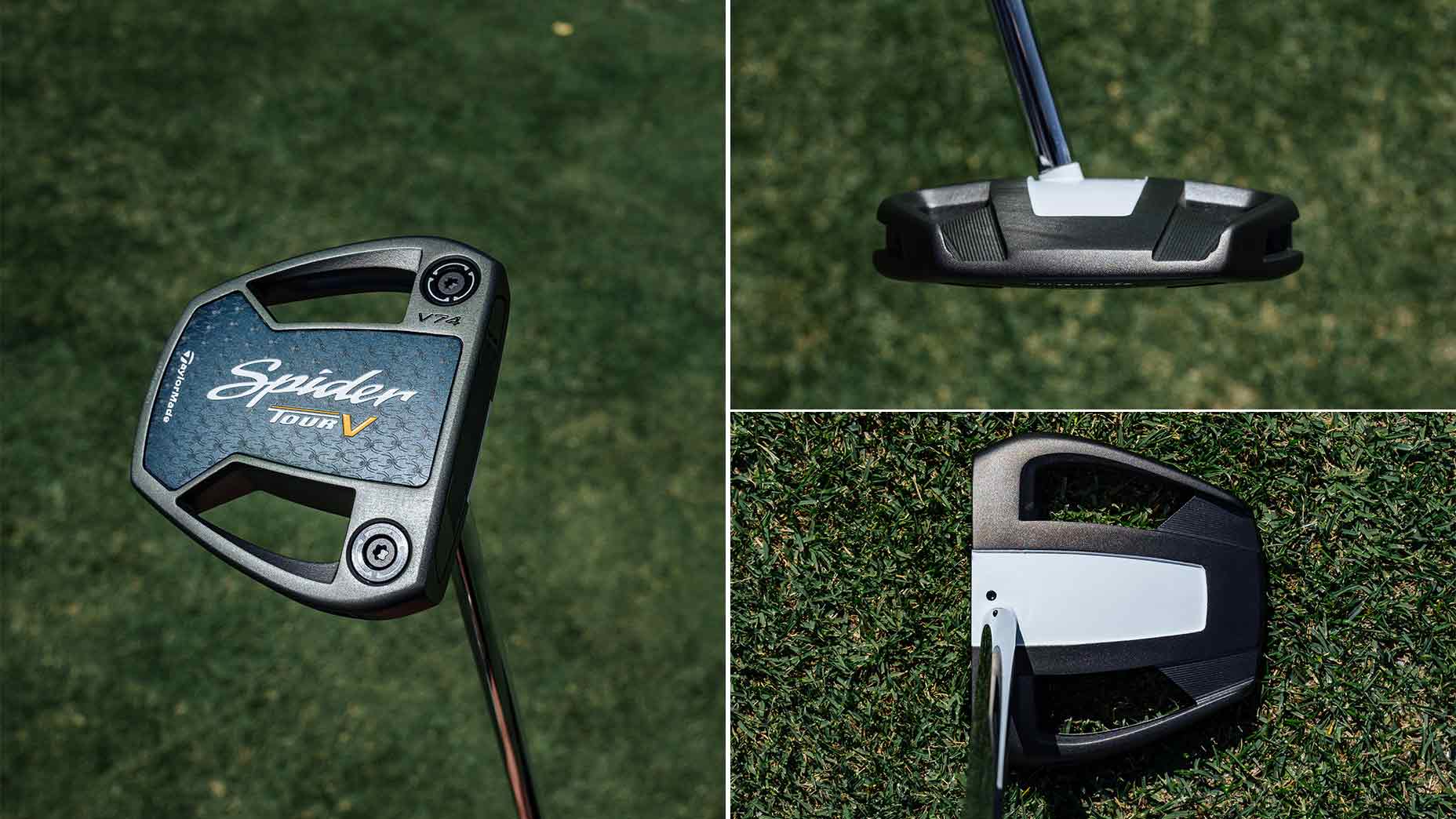 Collin Morikawa's New Spider Tour V CS putter.