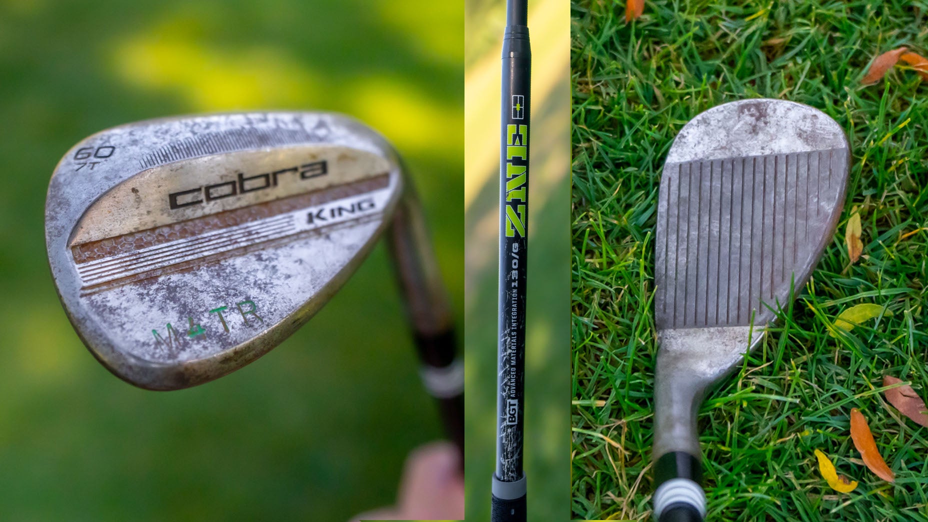 Jake Morrow's custom Cobra King RAW lob wedge setup