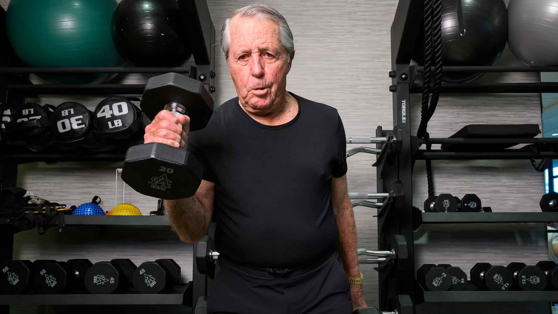 For Gary Player, hitting the gym is an essential part of his daily lifestyle.