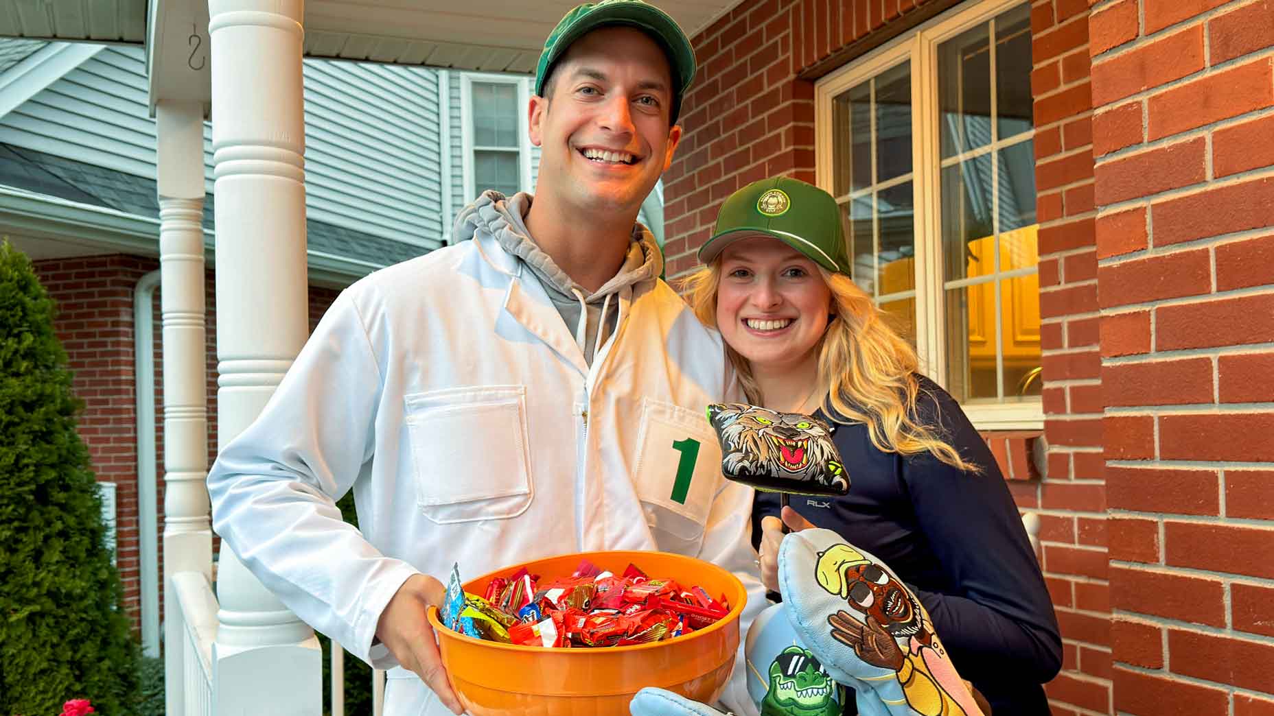 I went all-in on the caddie look for Halloween — and loved it