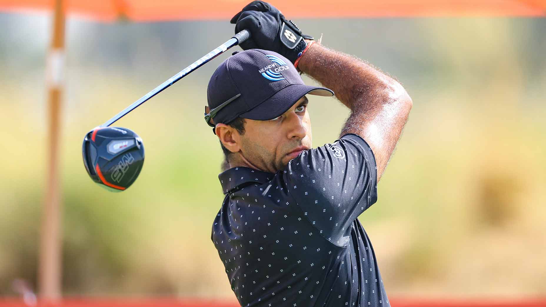 Pro's incredible albatross has him one ahead of Tommy Fleetwood in Abu Dhabi