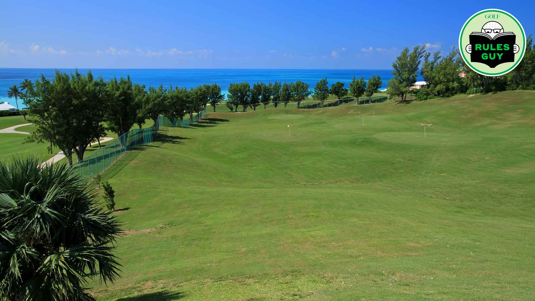 driving range next to golf course