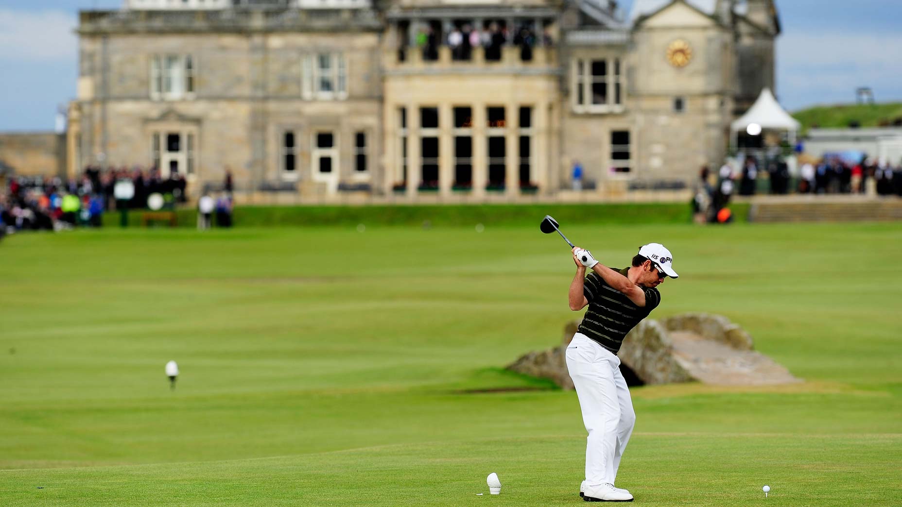 Louis Oosthuizen at the 2010 Open Championship.