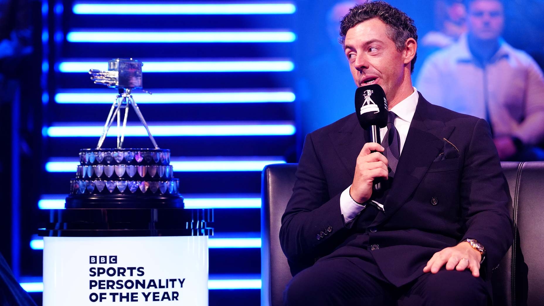 Rory McIlroy at the BBC's SPOTY on Thursday.