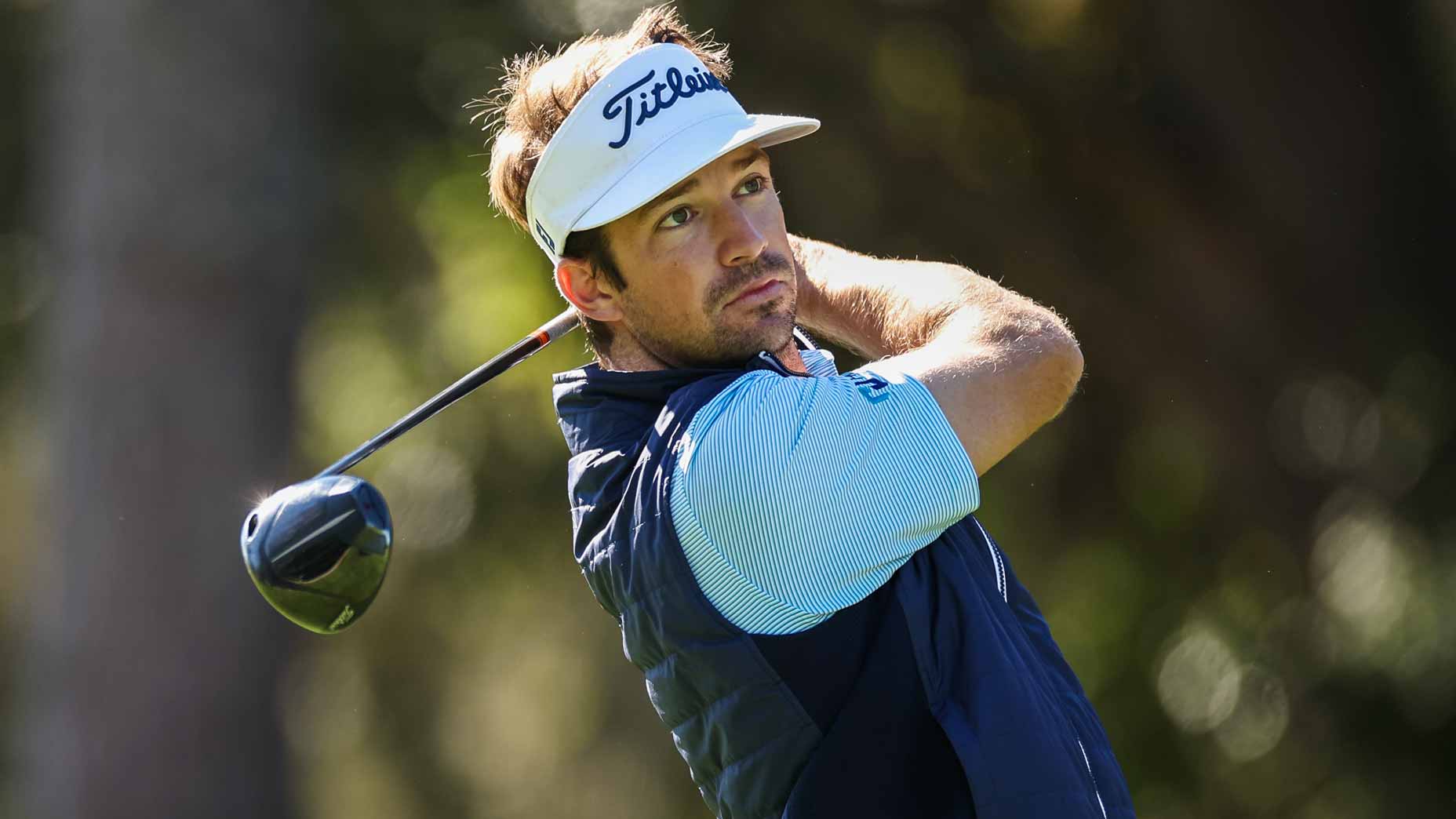 Q-School leader critiques PGA Tour card rules that could benefit him