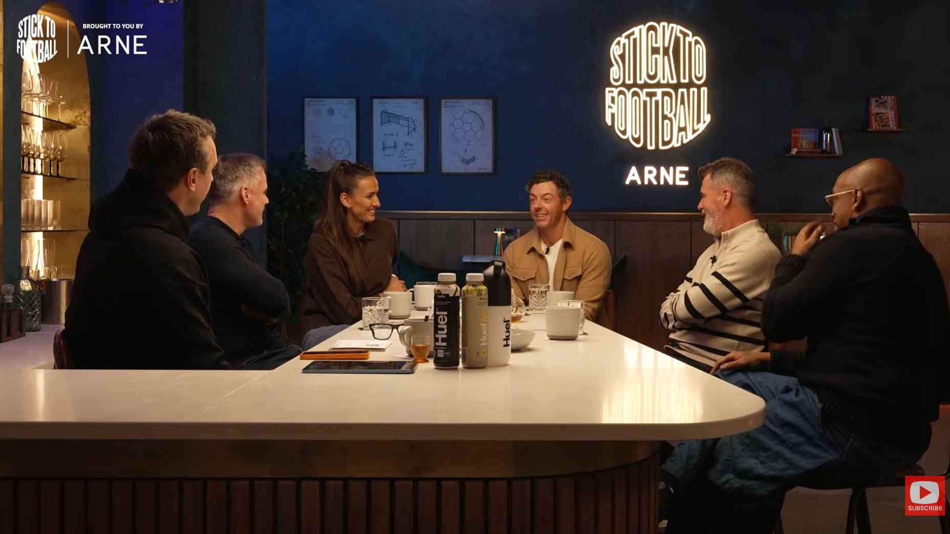 Rory McIlroy appeared on the Stick to Football podcast, where the conversation was Ryder-Cup heavy.