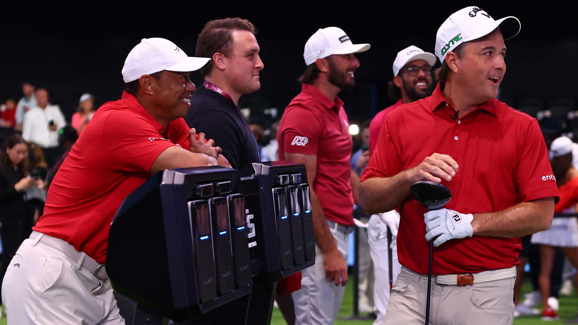 Tiger Woods and his TGL team Jupiter Golf Links.