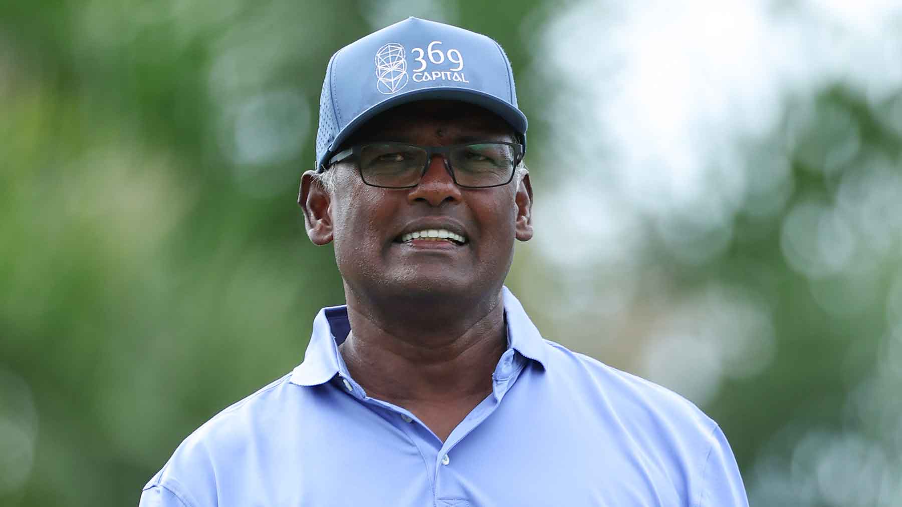 Vijay Singh of Fiji walks on the eighth green during the final round of the Sony Open in Hawaii 2026 at Waialae Country Club