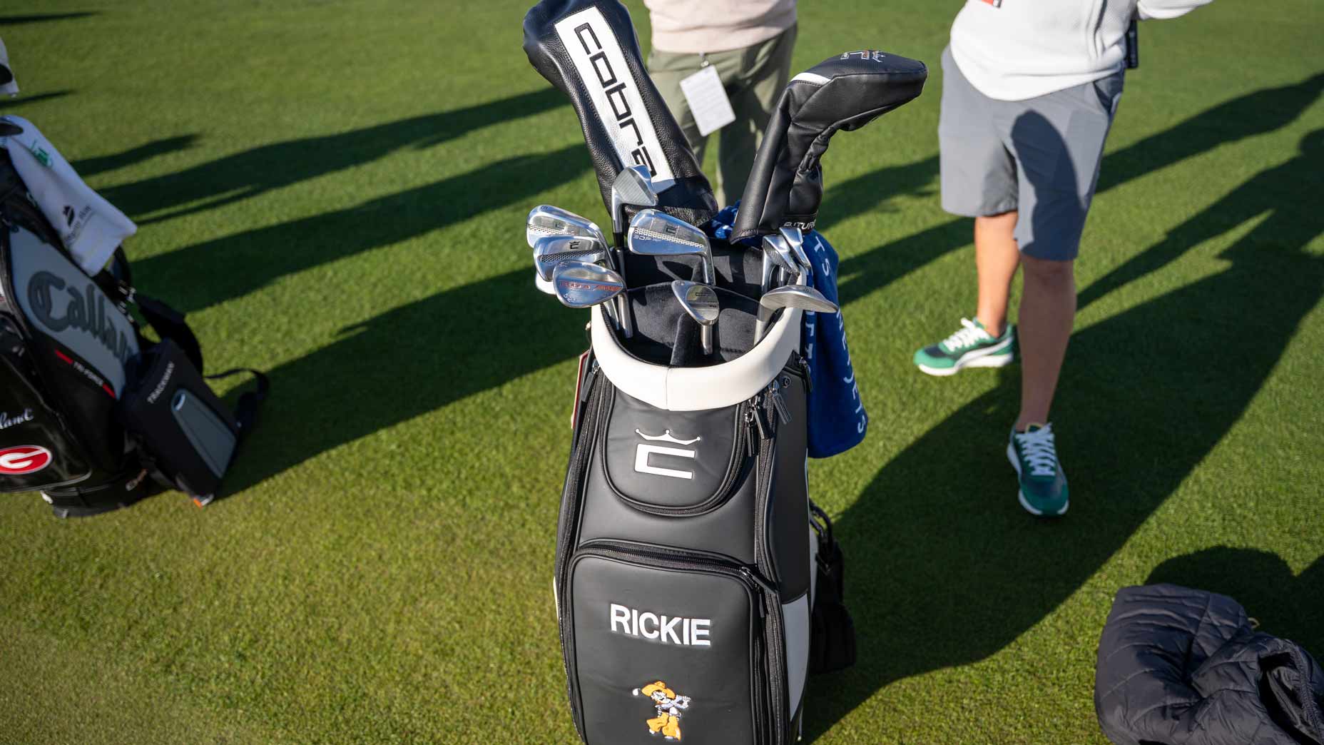 Rickie Fowler golf bag.