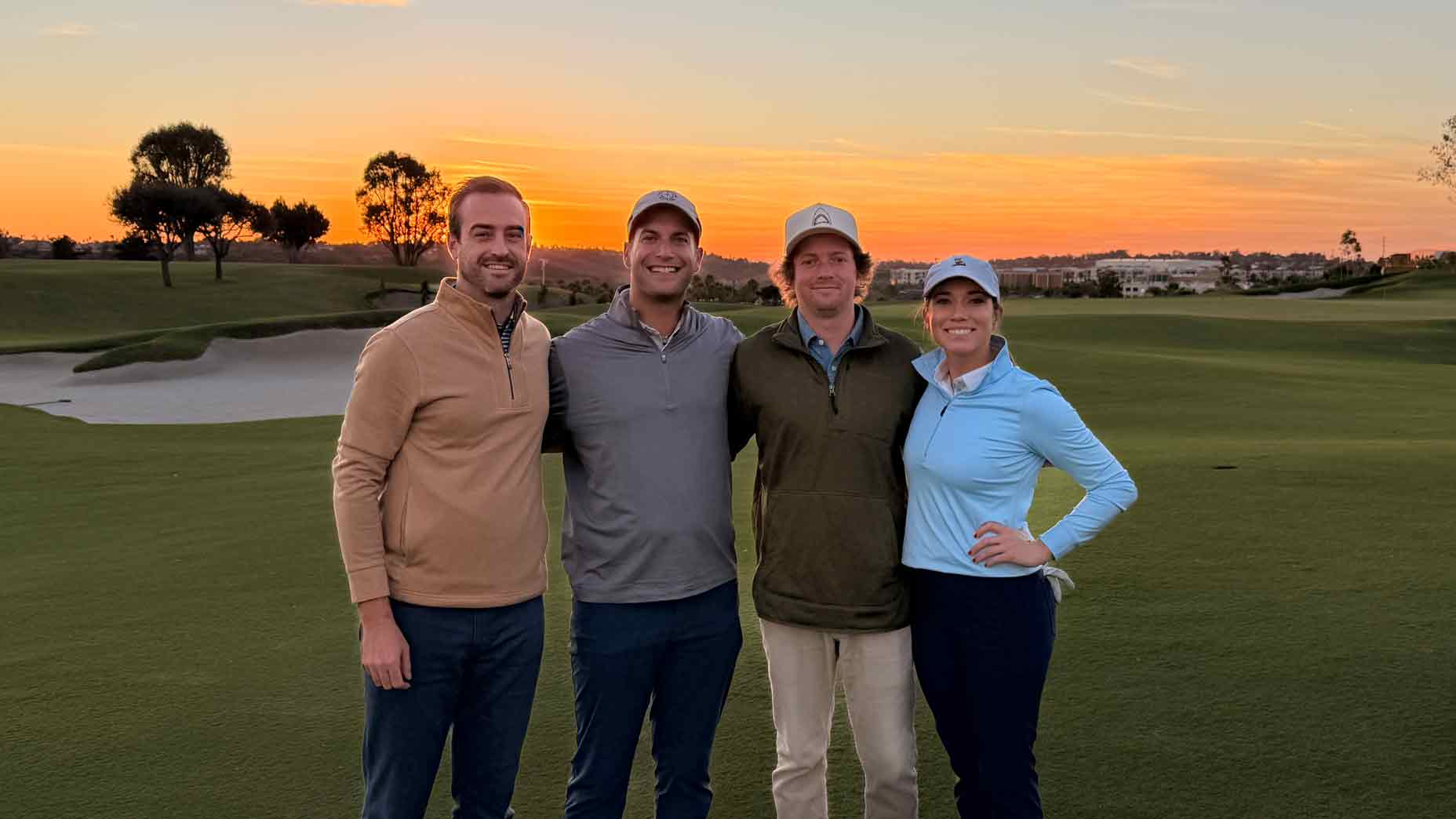 Fully Fit Crew playing TPI at Sunset