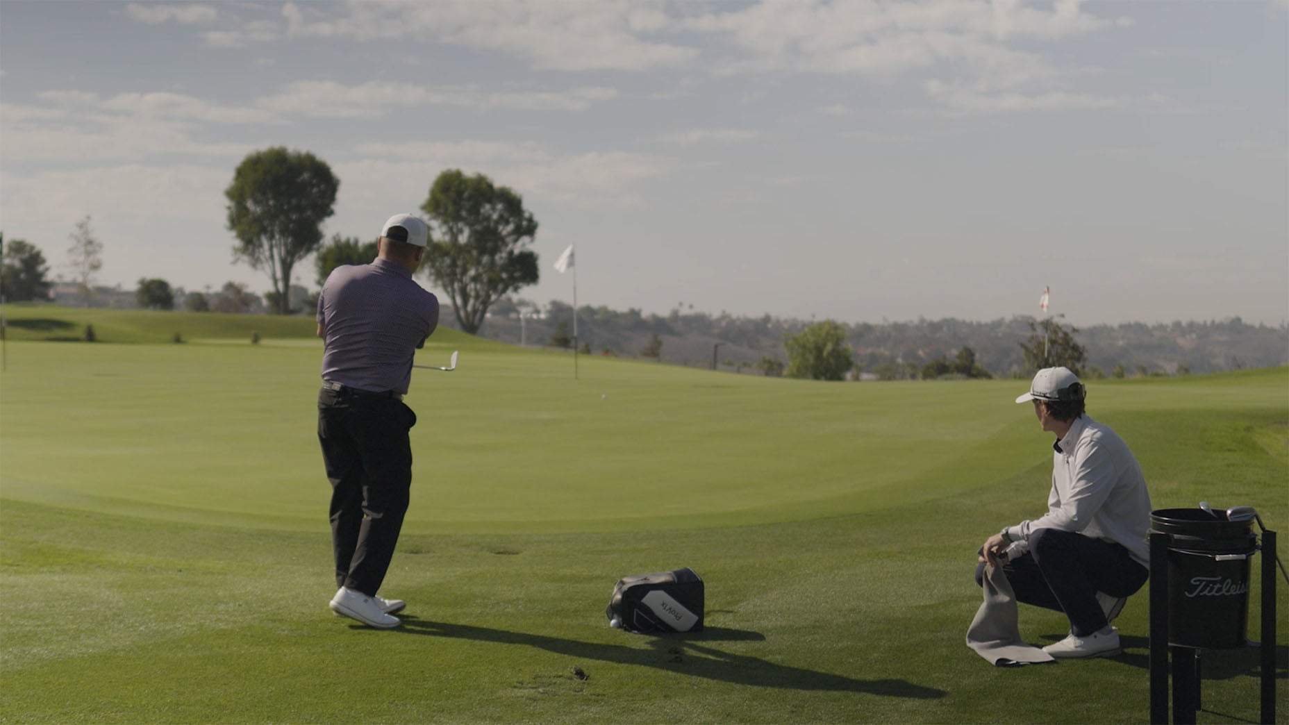 Vokey Fitting at TPI - Greenside Testing