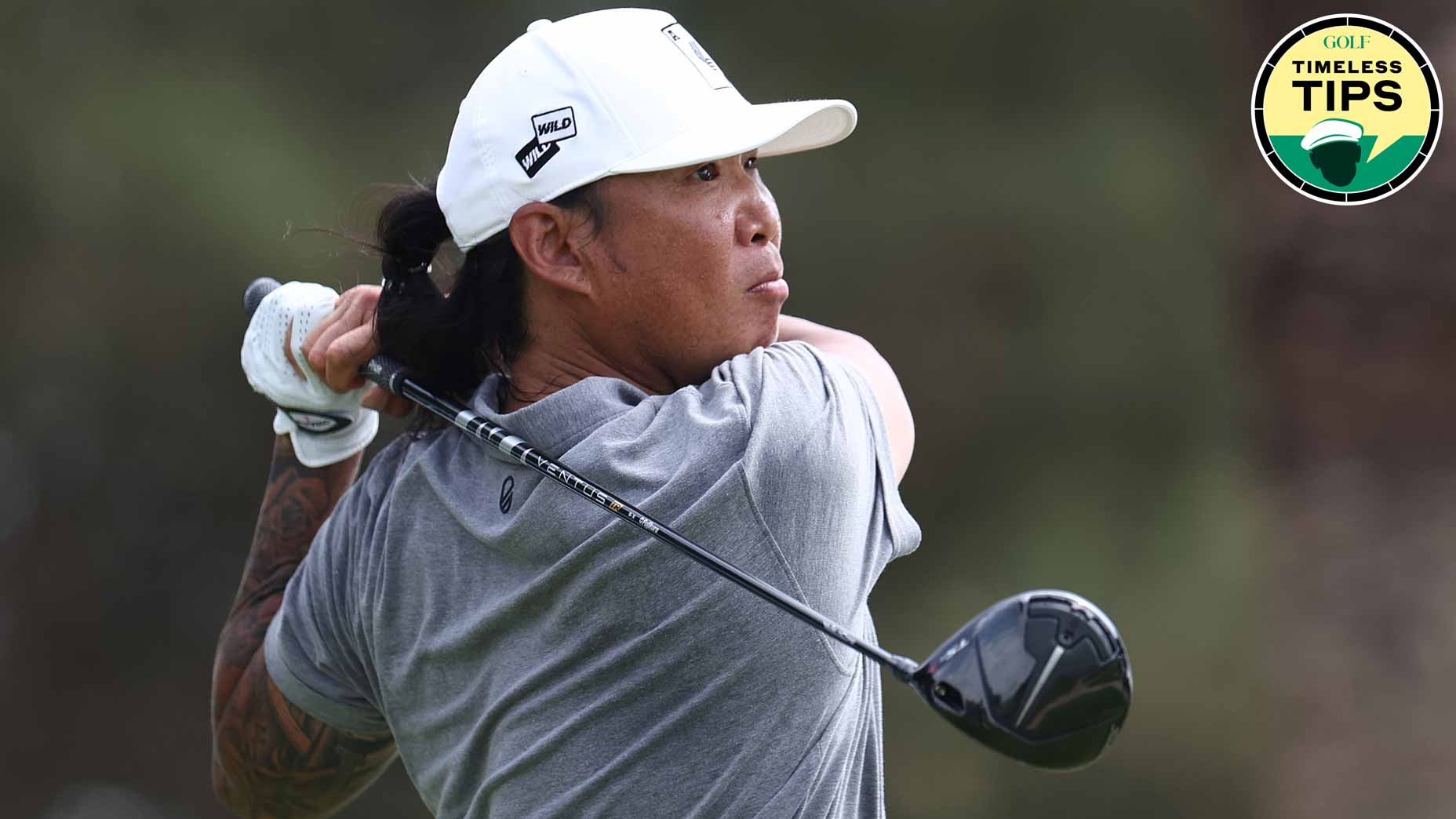 anthony kim hits driver