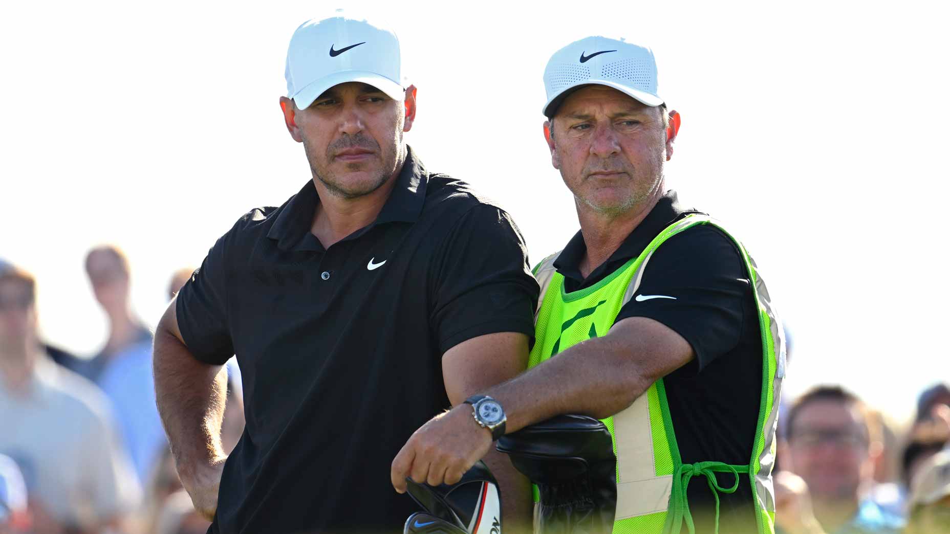 2026 Cognizant Classic Thursday tee times: Brooks Koepka and caddie pictured at 2026 PGA Tour event.