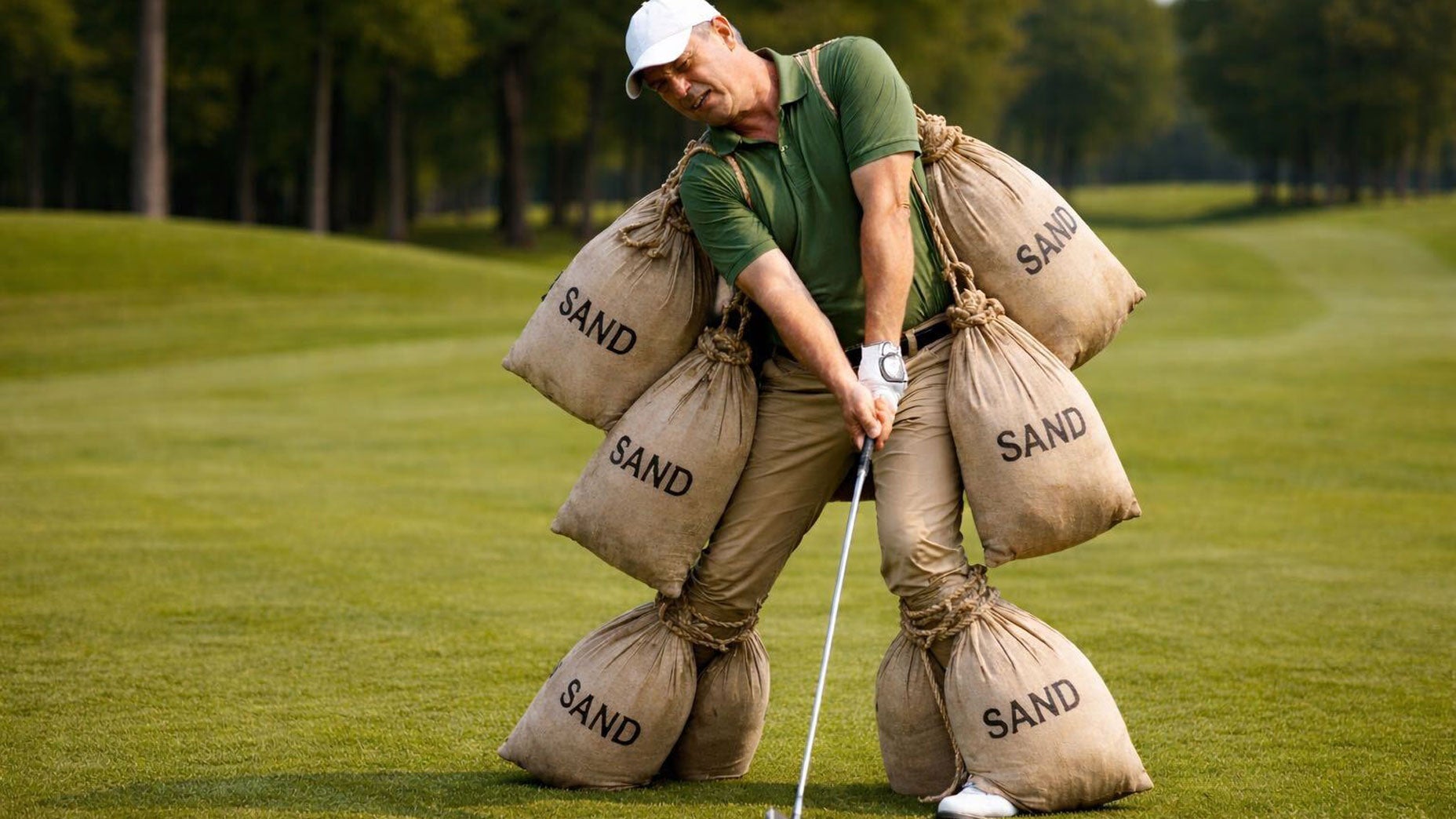 The sandbagger is a notorious golf figure.