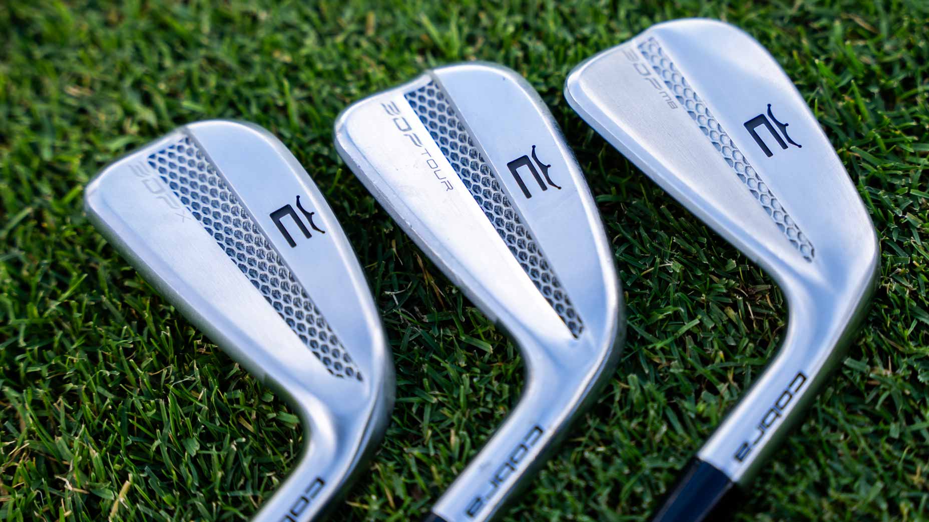 Cobra 3DP irons.