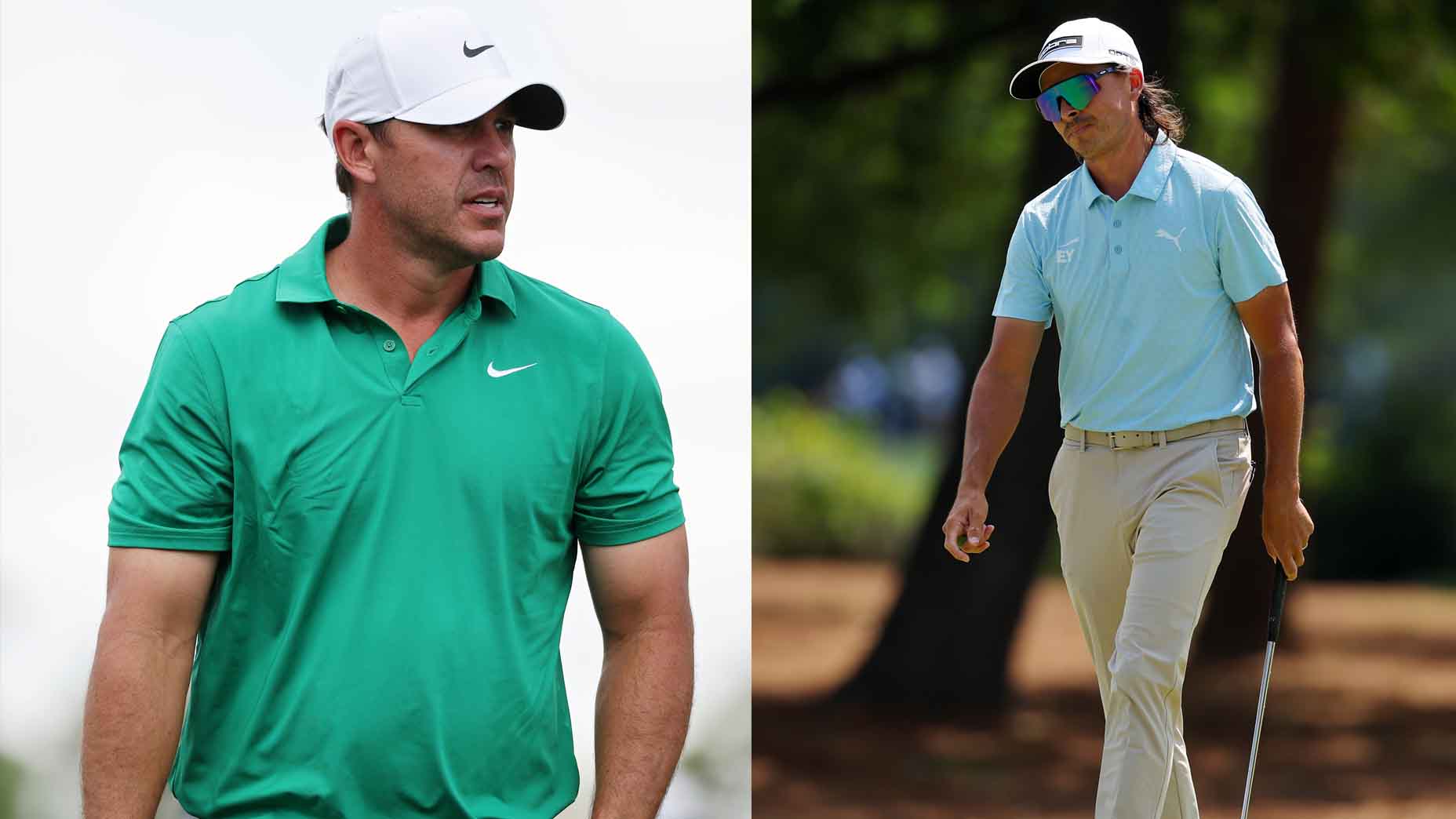 Brooks Koepka and Rickie Fowler at the Houston Open