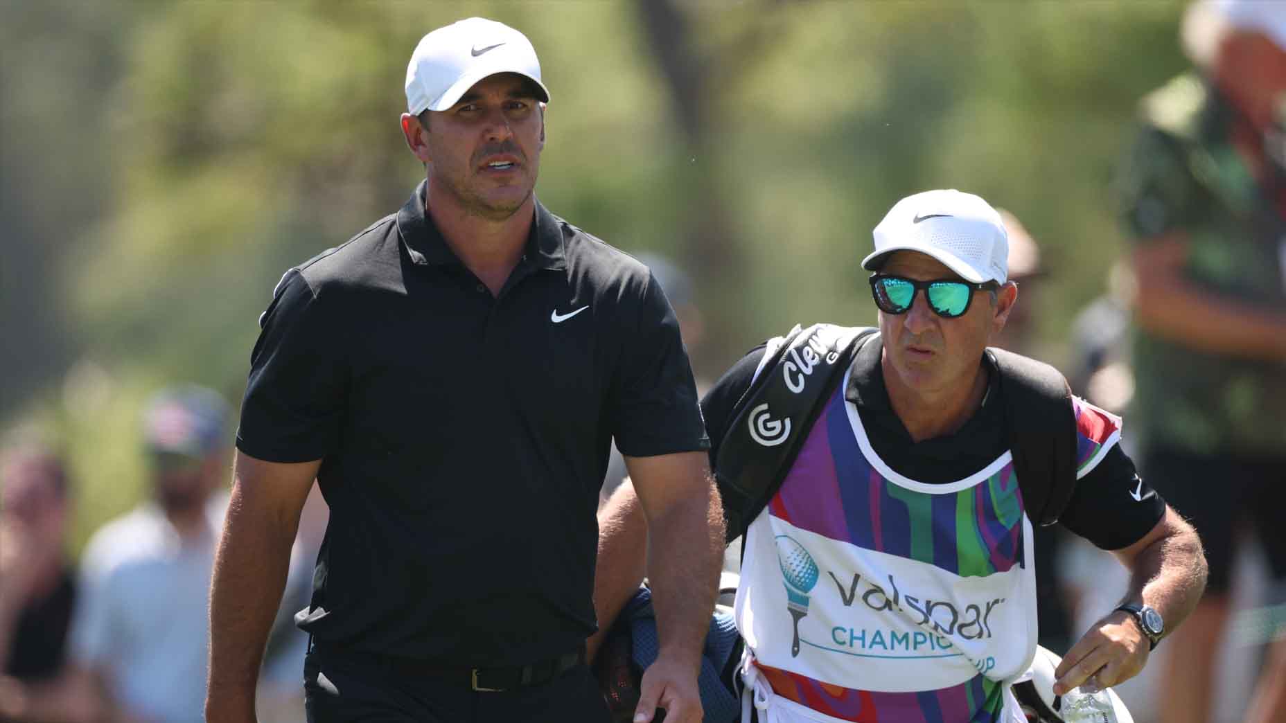 Brooks Koepka walks during the Valspar Championship