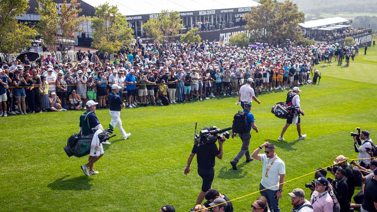 bryson Dechambeau at LIV south africa