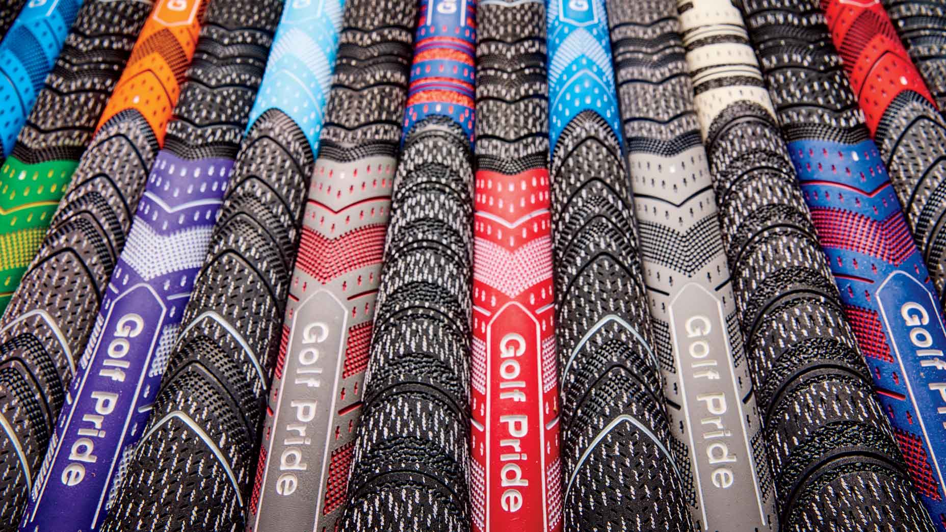 golf pride grips in various colors