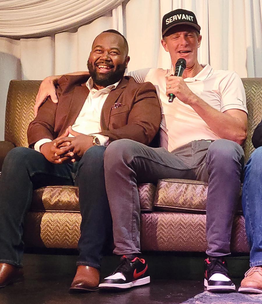 Ted Scott and Paster DK Kelly