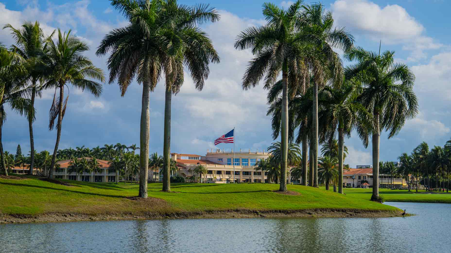 Trump Doral seen ahead of the 2026 Cadillac Championship.